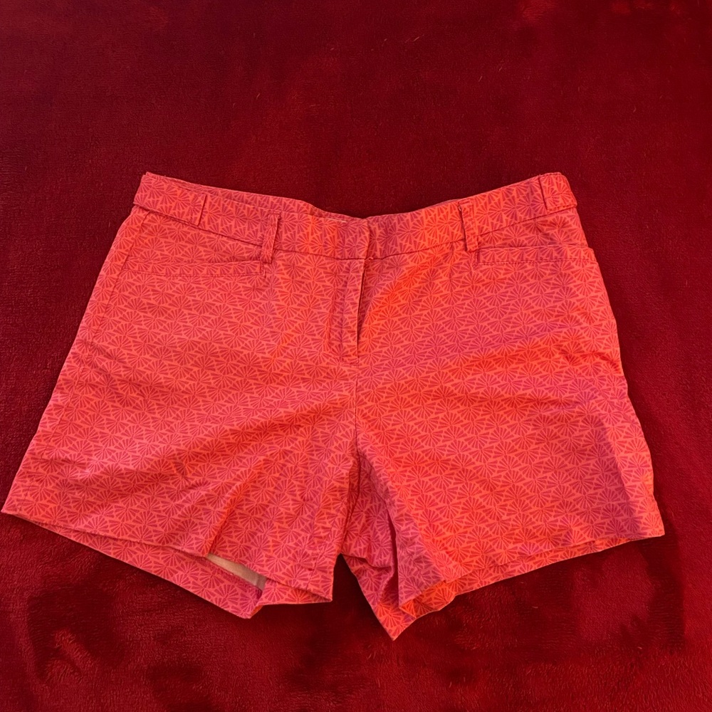 Laundry By Shelli Segal Pink Geometric Shorts